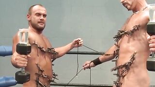 Colin Steele trains Jessie Balboa with torment play