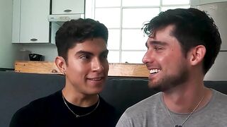 Newly engaged Alfonso Osnaya and Adrian Andres fuck wildly