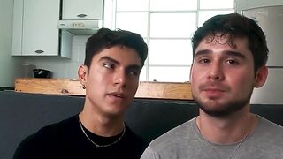 Newly engaged Alfonso Osnaya and Adrian Andres fuck wildly