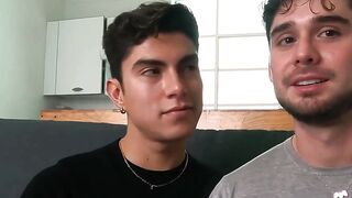 Newly engaged Alfonso Osnaya and Adrian Andres fuck wildly