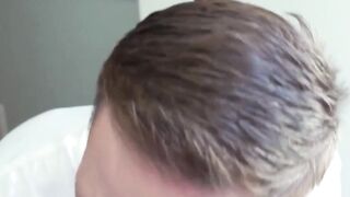 Jack Valor stuck in dryer and gets barebacked by Brody Kayman