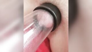 Amateur Girl Plays with Dildo, Ends in Mutual Climax