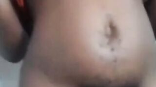 African Amateur's Hairy Webcam Show