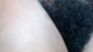 African Amateur's Hairy Webcam Show