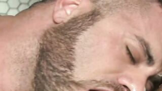 Horny Janitor Gets Ganged By Cruisers In Public Bathroom Rough Gay Sex