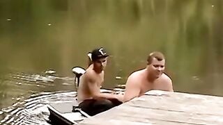 Young gays breed and suck hairy cock for dessert