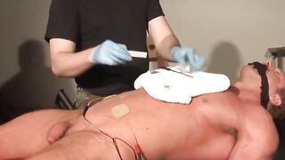 Derek Pain zapped on cock balls and hole in brutal torment