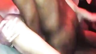 Mature Girl's Interracial Blowjob Caught on Cam by Cuckold Hubby