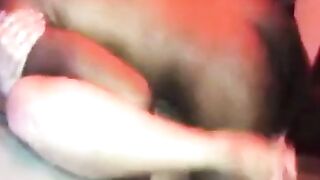 Mature Girl's Interracial Blowjob Caught on Cam by Cuckold Hubby