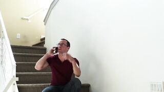 Roommates Alex Hawk and Billy Santoro sneak forbidden sex