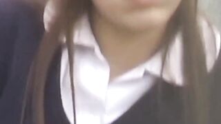 Voyeur captures every second of pussy poking till pee