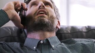FamilyHandle.com - Making stepdad feel better with a hot and sloppy cock stroking