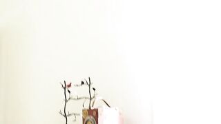 Silvia Saige gives BF one hell of a blowjob while she vibrates her cunt