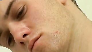 Bryce Corbin films a steamy shower jerk session