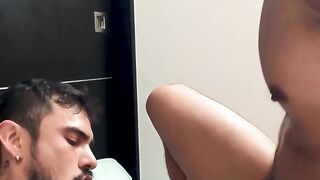 Alam Herrera rides Alberto Chimalâs big dick until creampied