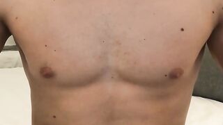 James Chester uses mouth to jerk off Dan Gutâs thick cock
