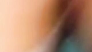 Filipina Amateur Shaves and Masturbates on Webcam