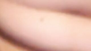 Filipina Amateur Shaves and Masturbates on Webcam