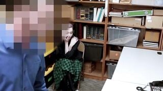 Lexi Lore's naughty conduct with officer Jack Vegas