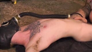 Sebastian Kane finally gives slave explosive handjob