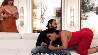 A THREESOME WITH HER HUSBAND'S STEPMOM . Anai Loves Gali Diva