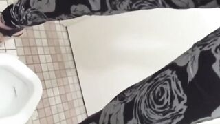 Japanese ladies taped flashing tasty twats while peeing