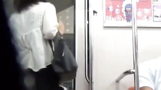 Voyeur tails suited women till he films their restroom pee
