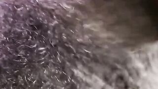 August Alexander strokes his big black cock till cream jets