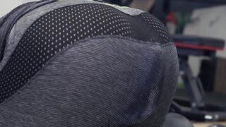 Yoshi Kawasaki works out with butt plug stretching tight hole
