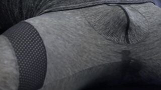 Yoshi Kawasaki works out with butt plug stretching tight hole