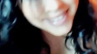 Big-Titted Brunette's Webcam Show