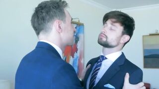 Drew Dixons bottoming skills put to the test as Kayden Gray pounds him
