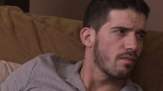 Damon Andros swallows  all of his step sons hot load