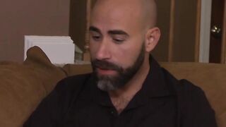 Damon Andros swallows  all of his step sons hot load