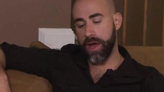 Damon Andros swallows  all of his step sons hot load