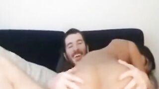 Amateur Babe Blowjob and Cum Swallowing on Webcam