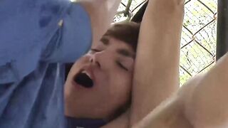 BoyDungeon.com - Jacob Moon takes a raw deep pounding in his ass in intense scene