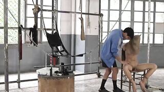 BoyDungeon.com - Jacob Moon takes a raw deep pounding in his ass in intense scene