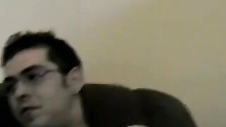 JoeSchmoeXXX.com - Tattooed amateur with glasses masturbates solo and cums with excit