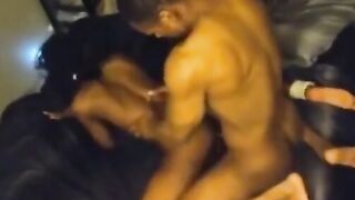 Ebony Couple's Hardcore Syncopation