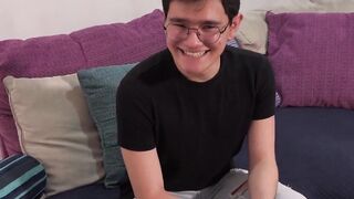 Bottom Gabo devours Andreas cock then rides POV