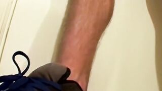 Jay Marx needs to unload his balls full of cum onto feet