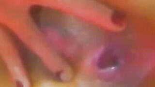 Asian Amateur Rosebud Fists Herself
