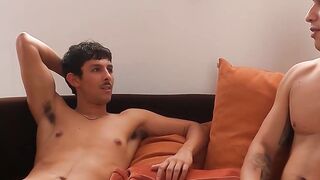 Sizzling Enrique Mudu gets ass cleaned then pounded deep