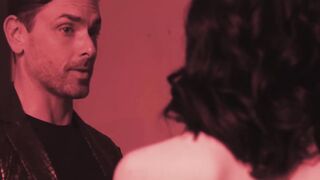 Ryan Driller worshipped by three horny babes