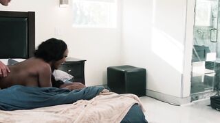 Ana Foxxx watches Charles Dera fuck August Skye