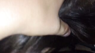 Russian Babe Blows the Club Security Guard