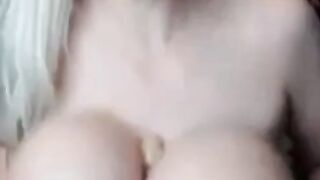 Huge-Boobed Mature Queen Fucks Her Dildo on Webcam
