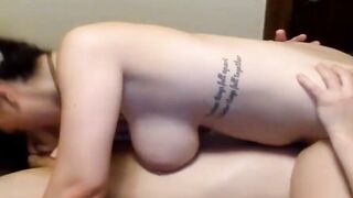 Pierced Big Tits Cock Sucking And Pussy Licking