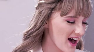 Teen Dorian Del Isla deepthroats my cock to  boredom
